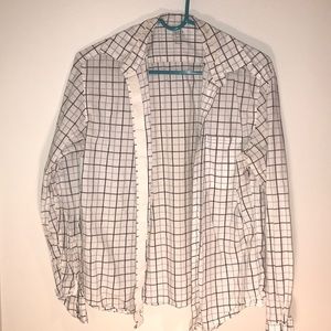 JCREW MENS SMALL DRESS SHIRT.